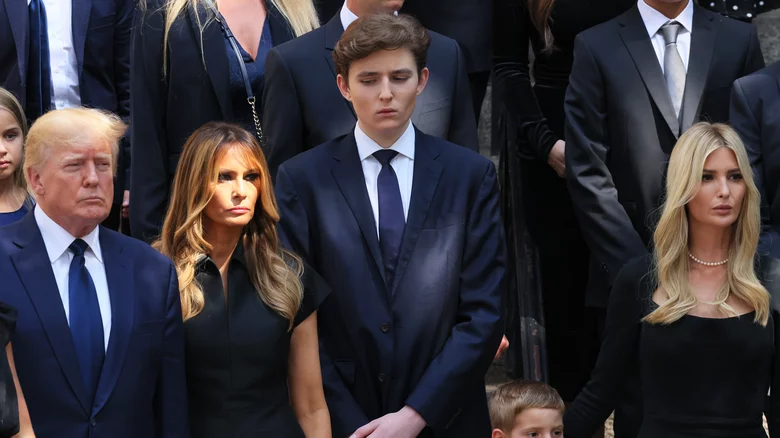 barron trump height